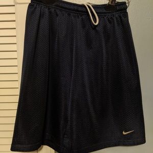 Boy 10-12 Nike Navy athletic shorts